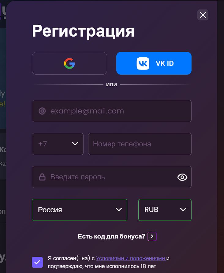 Daddy Casino зеркало для Канады