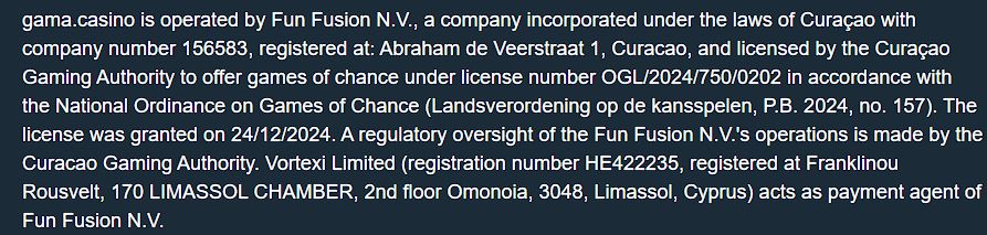 Депозиты в Gama Casino Канада